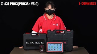 X431 PRO3 PRO3S V50）Unboxing [upl. by Glimp]