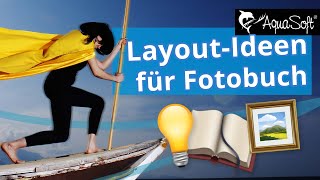 ANLEITUNG  8 LayoutIdeen für FotobuchSeiten 💡📖 [upl. by Fabyola]