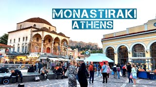 Monastiraki AthensFlea Market ATHENSGREECE [upl. by Ilarin228]