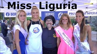 Miss Liguria  beautiful girls Miss Italia Italy Italien Borgo Marina Provincia di Imperia [upl. by Eniron210]