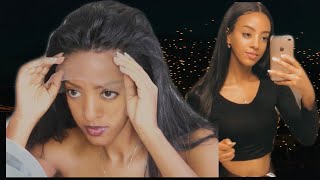 እንዴት ዊግ ማድረግ እንችላለን   How to Install a lace front wig [upl. by Bijan]