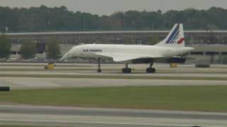 Concorde lands in Atlanta [upl. by Ylicic]