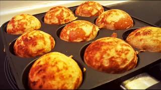 Aebleskiver Traditional Danish Cakes [upl. by Nester]