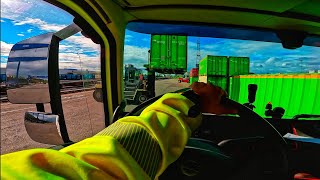 The easiest work to do 😁💪 Alnabru Oslo POV Truck Driving Norway 4K60 Volvo FH540 [upl. by Eetnom]