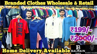 Best Multi Branded Cloth Store In Hyderabad  Wholesale amp Retail Shoes  Shirts  Jeans  Tshirts [upl. by Idnahc]