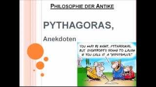 Pythagoras Anekdoten [upl. by Adlesirk]