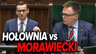 HOŁOWNIA ripostuje MORAWIECKIEGO w Sejmie [upl. by Anahsor]