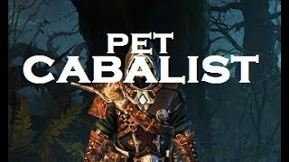 Pet Cabalist Necromancer  Occultist  Ancient Grove New Roguelike Dungeon  Nemesis Grim Dawn [upl. by Maridel]