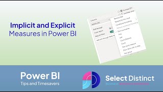 Implicit and Explicit Measures in Power BI [upl. by Anotyad]