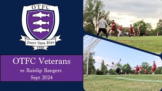 Ruislip Rangers 6  1 Old Tiffinians Veterans 1s Sept 2025 [upl. by Baxter]