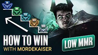 How to Climb out of Lower MMR Using MORDEKAISER  Season 14 Mordekaiser Guide [upl. by Nirb]