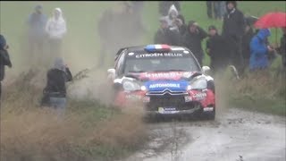 Sébastien et Séverine Loeb  Condroz Rallye 2013 [upl. by Lhok283]