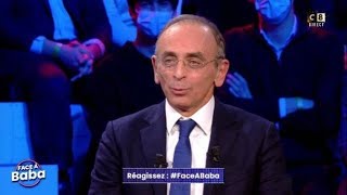 Eric Zemmour dans Face à Baba  la vidéo d’une violente bagarre éclate en [upl. by Loeb110]