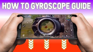 HOW TO LEARN GYROSCOPE IN PUBG MOBILE [upl. by Sidhu]