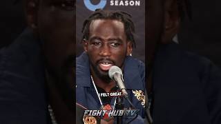 Terence Crawford FIRST WORDS after beating Madrimov by UNANIMOUS decision [upl. by Armanda460]