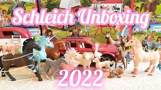 BRAND NEW SCHLEICH 2022 UNBOXING  Schleich Horses amp Animals 2022 [upl. by Haldi585]