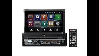 Dual Electronics XDVD156BT Flip Screen Car Stereo Installed in a 10th Generation Ford F150 [upl. by Dougal]