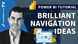 Brilliant Navigation Ideas For Power BI Applications  Get Creatively Inspired [upl. by Chapen]