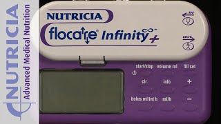 Programmierung der Flocare Infinity Ernährungspumpe  Nutricia [upl. by Rooney]