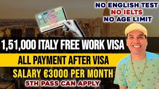 Italy Work Permit Visa 2024  How to apply Italy Work Permit Visa 2024  Italy Work Permit Visa 2024 [upl. by Lorelle]