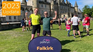 2023 UPDATE Falkirk parkrun [upl. by Khorma610]