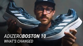 Adidas Boston 10 Review  Redesigned amp Boostless [upl. by Kreager651]