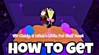 MAZE CHEST How to Get Witchs Little Pet Staff in Royale High [upl. by Sigismundo]