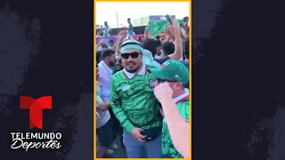 Arabia Saudita celebra su victoria sobre Argentina Shorts  Telemundo Deportes [upl. by Aztiram178]