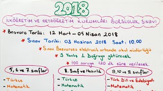 Bursluluk Sınavı Soru Dağılımı [upl. by Mona]