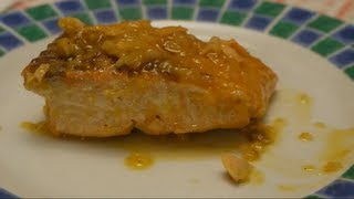 ricetta dietetica salmone godurioso 300 kcal [upl. by Ahtimat]