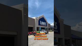 2024 Lowe’s Halloween Animatronics in July [upl. by Sama]