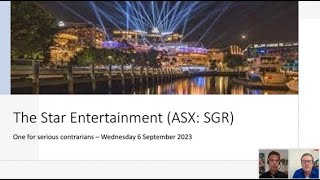 Should you bet on Star Entertainment Investor Webinar 6 September 2023 [upl. by Sandye]