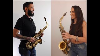 Vivo por ella sax cover Graziatto feat Tamara Kreimer [upl. by Hauser871]