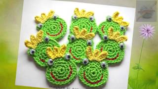 Аппликация крючком Crochet applique [upl. by Dobbins334]