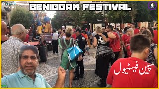 Benidorm Fiesta Part 2 it’s Benidorm amazing festival day Night spain [upl. by Christoph]