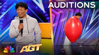 Balloon Taro Brings The Most UNIQUE Audition From Japan  Auditions  AGT 2024 [upl. by Anawed23]