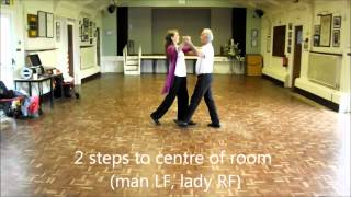 St Bernards Waltz Sequence Dance Walkthrough [upl. by Sheline]