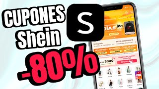 TUTORIAL Cupones Shein OBTEN HASTA 80 de Descuento [upl. by Asirak]