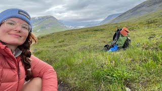 Kungsleden  a Swedish Arctic adventure  300km from Abisko to Jäkvikk part 3 [upl. by Netsyrk]