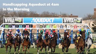 Handicapping Aqueduct at 4am in the Morning [upl. by Yllas]