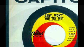 Jill Harris  BABY WONT YOU TRY ME 1964 [upl. by Karlen285]