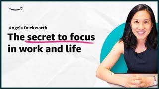 Angela Duckworth  The secret to focus in work and life  Insights for Entrepreneurs  Amazon [upl. by Boote500]