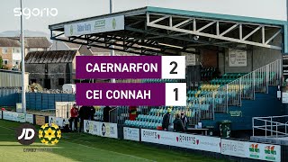 Uchafbwyntiau  Highlights  Caernarfon 21 Cei Connah [upl. by Eiramlirpa]