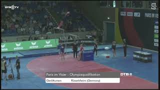 German Olympic Trials WAG  OlympiaQualifikation Gerätturnen  Frauen  with English Commentary [upl. by Hrutkay561]