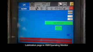 Chain and Slide Blocks Lubrication of Bruckner Stenter Machine FlowChart [upl. by Peedsaj]