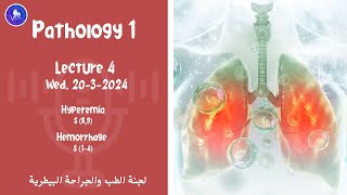 Pathology1 L4  203  Hyperemia s89  Hemorrhage s14 [upl. by Kcoj700]