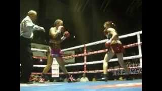 Professional Boxing in Tijuana featuring Brenda Flores [upl. by Yrag]