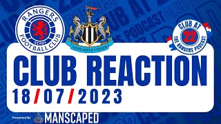 Allan McGregors Testimonial  Rangers 12 Newcastle Utd  Club Reaction [upl. by Zachery]