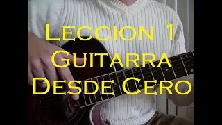 Como Tocar Guitarra Desde Cero Para Principiantes link a la Versión Nueva en la descripción [upl. by Eitra]