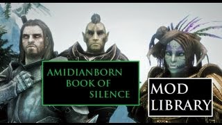 aMidianBorn Book of Silence  Skyrim Mod Library [upl. by Dwight]